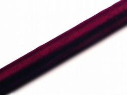 Organza tmavá červená