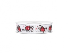 Grogrénová stuha - Ladybug