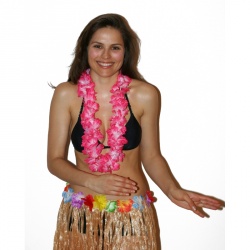 Havajský věnec Maui Classic - růžový